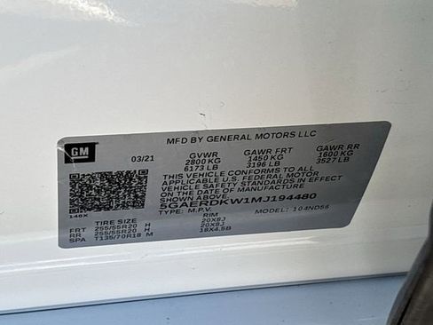 Certified 2021 Buick Enclave Avenir image 31