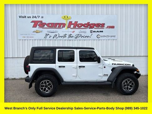 Used 2024 Jeep Wrangler Unlimited Rubicon w/ Technology Group AWD/4WD image 1