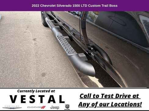 Used 2022 Chevrolet Silverado 1500 Custom Trail Boss w/ LPO, Dark Essentials Package AWD/4WD image 13