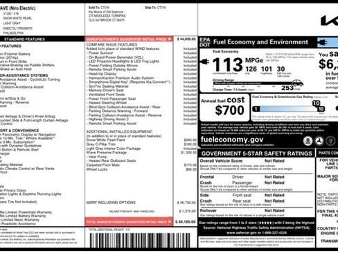 Used 2024 Kia Niro Wave w/ Wave Preserve Package FWD image 21