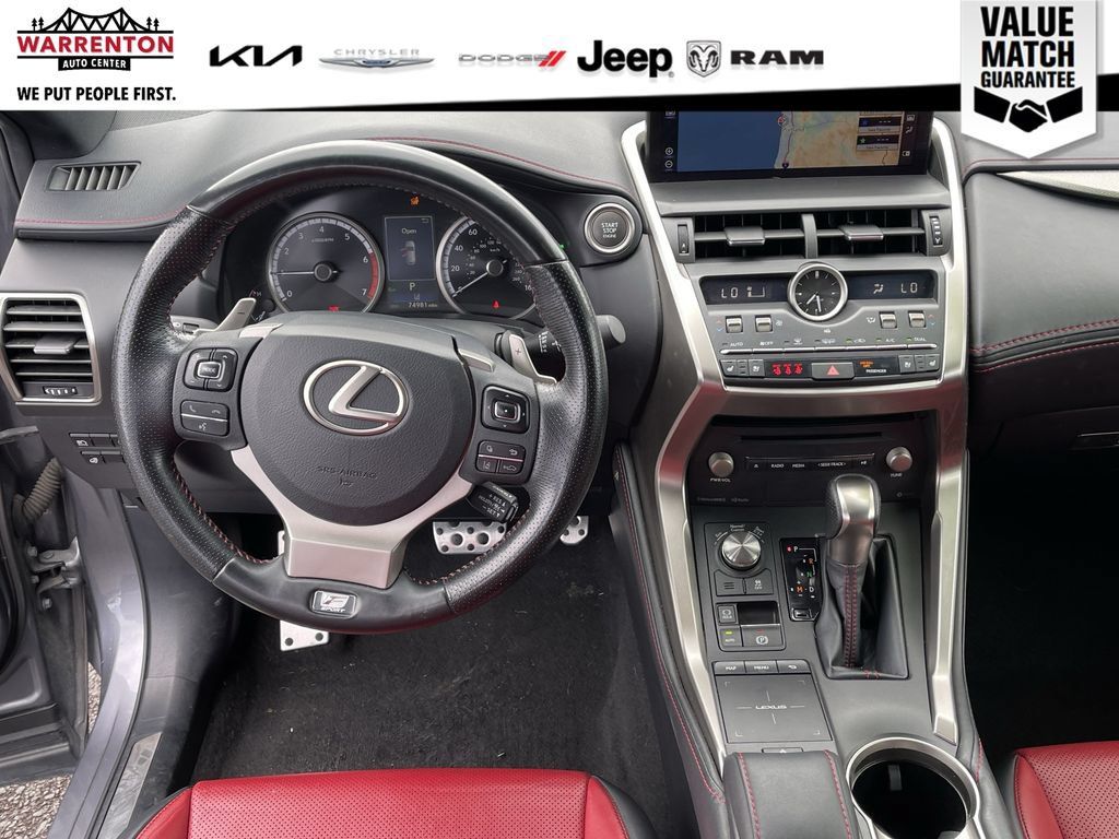 Used 2018 Lexus NX 300 F Sport w/ F Sport Premium Package AWD/4WD image 13