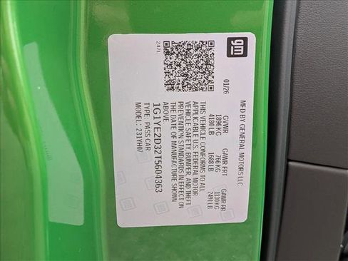 New 2026 Chevrolet Corvette Z06 w/ Z07 Performance Package image 19