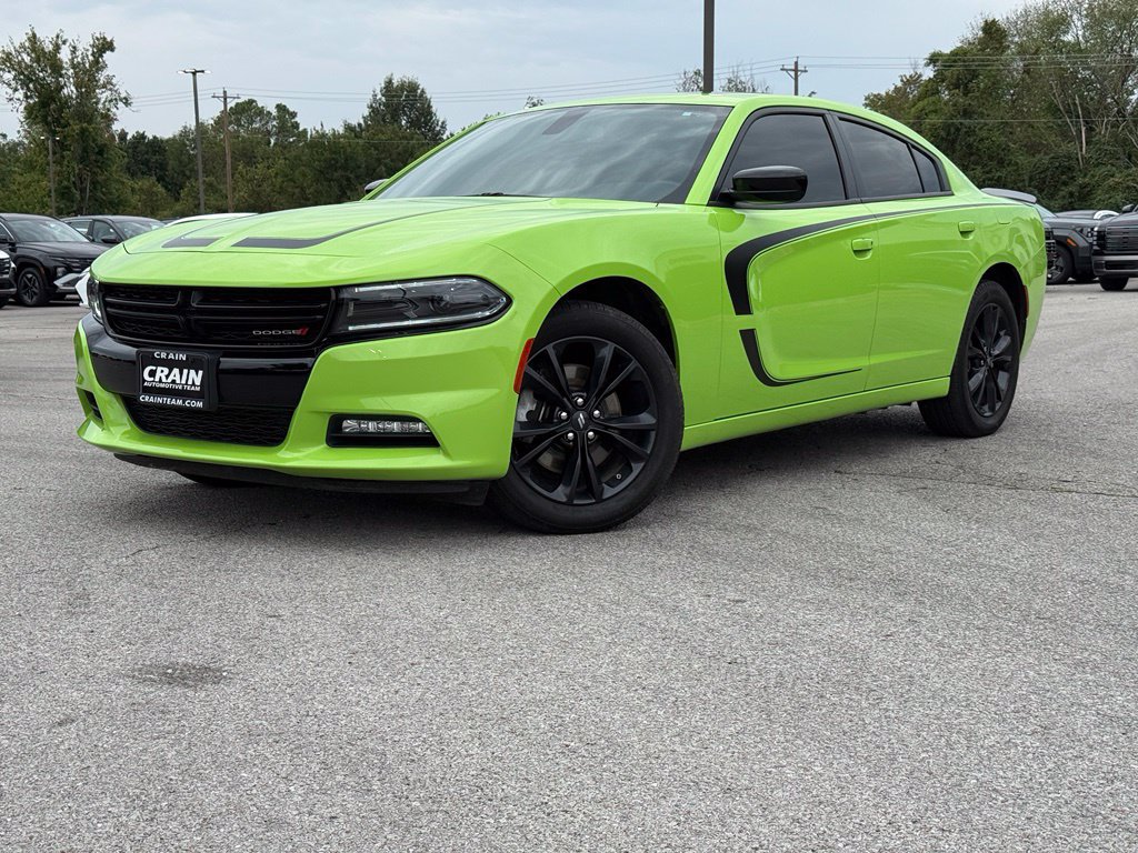 Used 2023 Dodge Charger SXT w/ Blacktop Package AWD/4WD image 3
