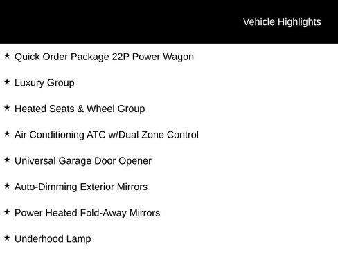 Used 2016 RAM 2500 Power Wagon w/ Luxury Group AWD/4WD image 5