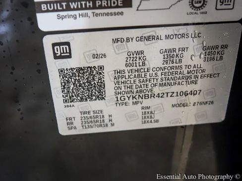 New 2026 Cadillac XT5 Luxury w/ LPO, Floor Liner Package image 19