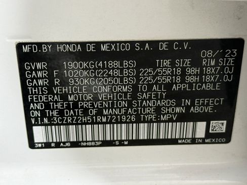 Used 2024 Honda HR-V Sport image 23