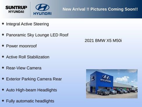 Used 2021 BMW X5 M50i w/ Executive Package AWD/4WD image 4