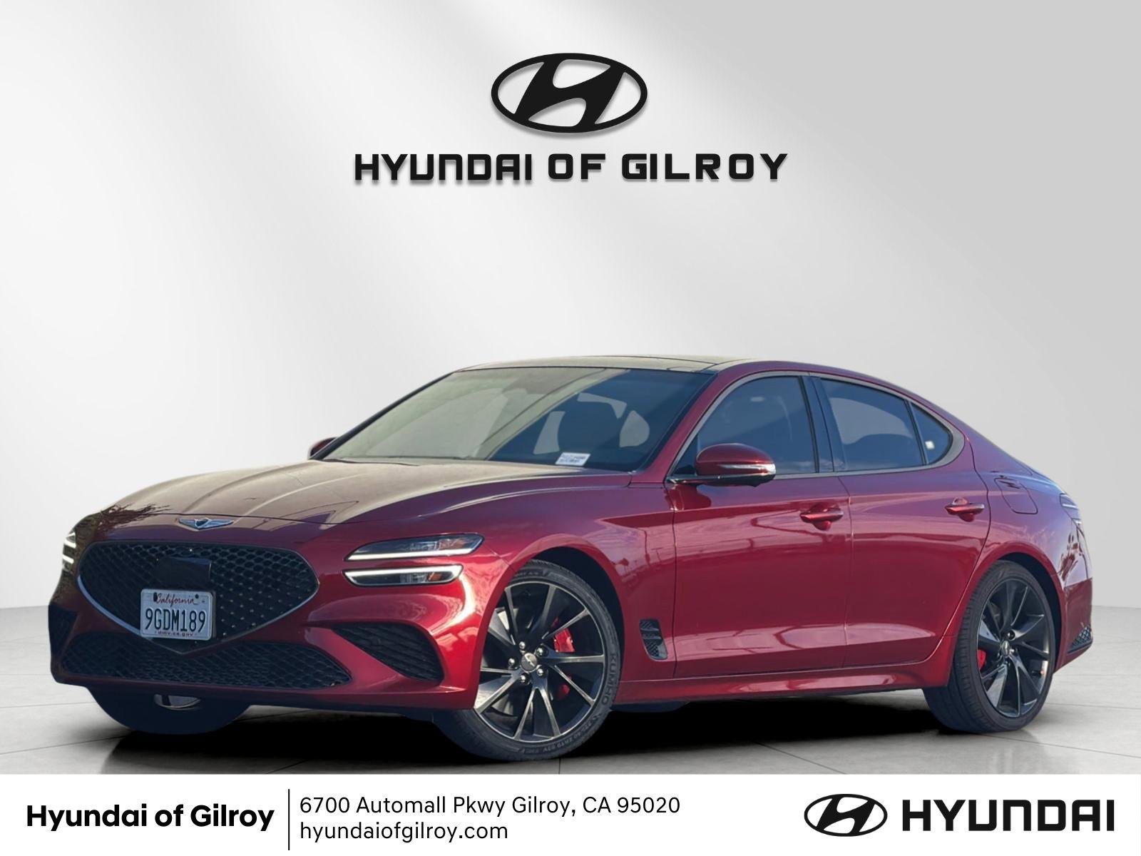 Used 2023 Genesis G70 3.3T w/ Sport Prestige Package RWD image 1