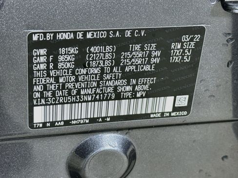 Used 2022 Honda HR-V LX image 35