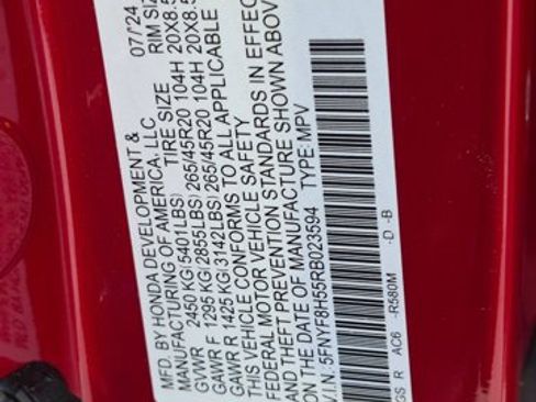 Used 2024 Honda Passport EX-L image 24