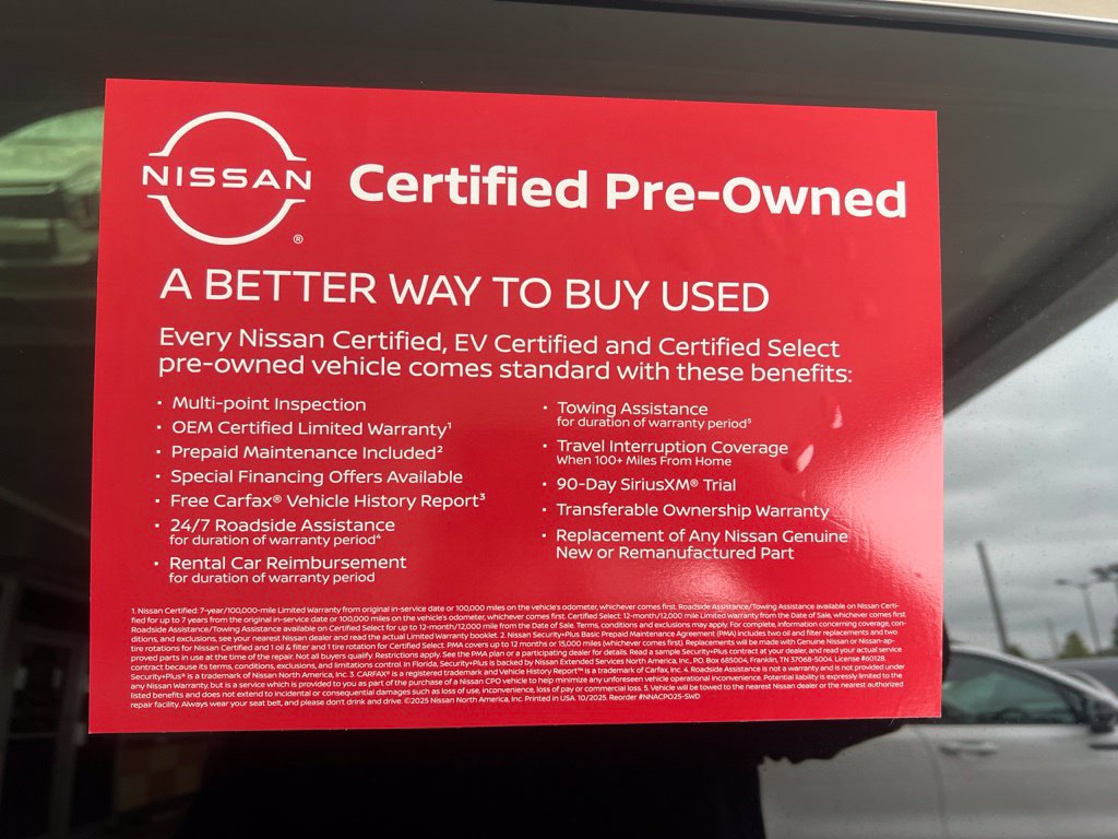 Certified 2023 Nissan Rogue SV w/ SV Premium B Package AWD/4WD image 9