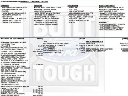 Used 2026 Ford F250 XLT w/ XLT Premium Package AWD/4WD image 2