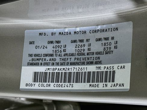 Used 2024 MAZDA MAZDA3 s FWD image 12