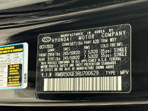 Certified 2024 Hyundai Palisade Limited AWD/4WD image 36