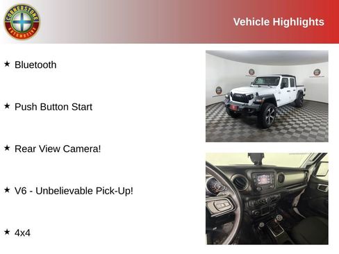 Used 2021 Jeep Gladiator Sport w/ Trailer Tow Package AWD/4WD image 2