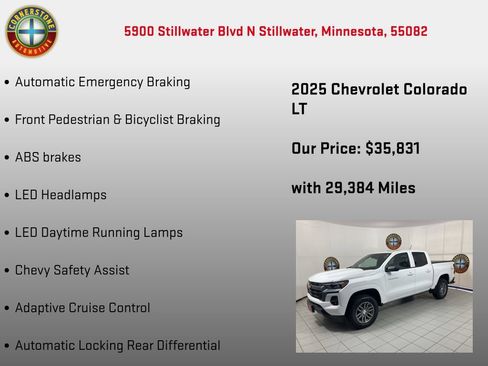 Used 2025 Chevrolet Colorado LT w/ LT Convenience Package AWD/4WD image 30