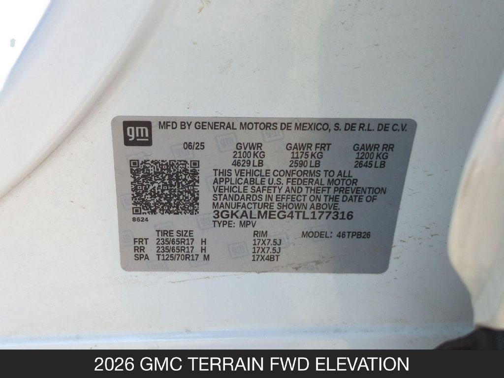 Used 2026 GMC Terrain Elevation FWD image 24