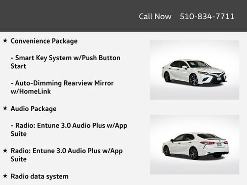 Used 2019 Toyota Camry SE w/ Audio Package FWD image 4