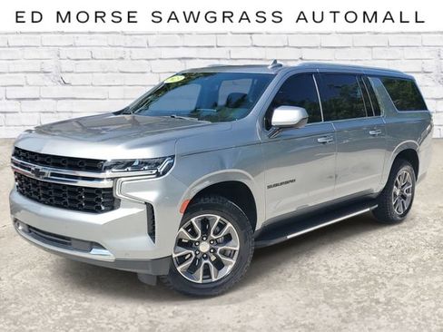 Used 2023 Chevrolet Suburban LS RWD image 1