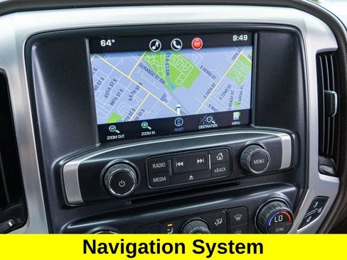 Used 2015 GMC Sierra 1500 SLT w/ SLT Crew Cab Value Package AWD/4WD image 9