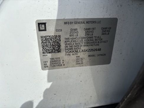 Used 2019 GMC Acadia SLE image 9