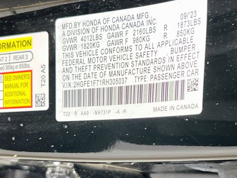 Used 2024 Honda Civic EX image 31