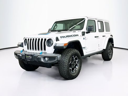 Used 2023 Jeep Wrangler Unlimited Rubicon 4xe w/ Cold Weather Group AWD/4WD image 3