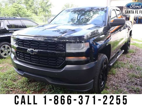 Used 2016 Chevrolet Silverado 1500 W/T w/ Black Out Edition RWD image 2