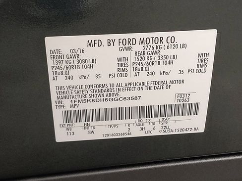 Used 2016 Ford Explorer XLT image 33