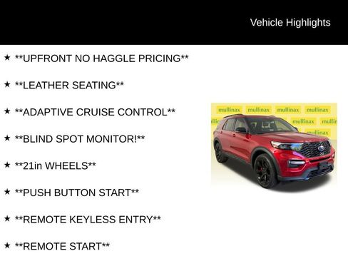 Certified 2024 Ford Explorer ST w/ Equipment Group 401A image 12