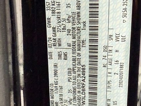 Used 2024 Ford F150 XLT w/ Equipment Group 302A MID image 46