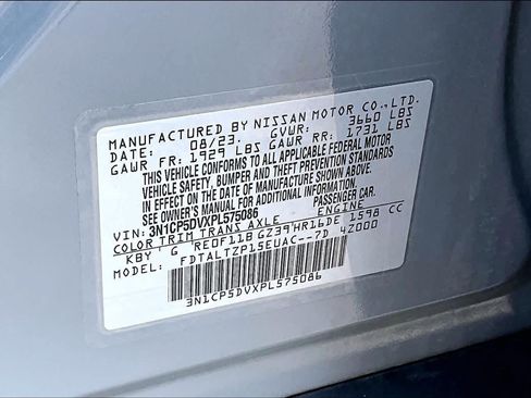 Certified 2023 Nissan Kicks SR FWD image 34