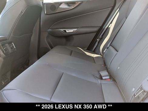 New 2026 Lexus NX 350 AWD w/ Accessory Package (2T) image 16