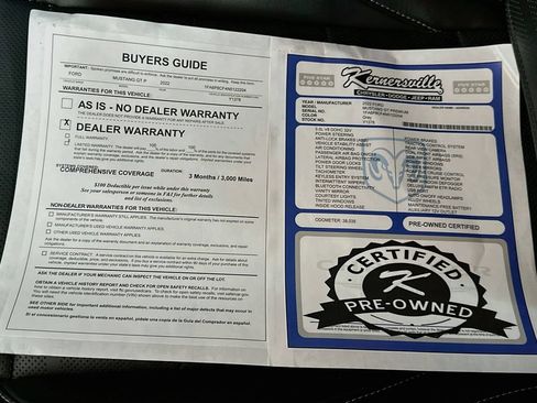 Used 2022 Ford Mustang GT Premium w/ Equipment Group 401A RWD image 36