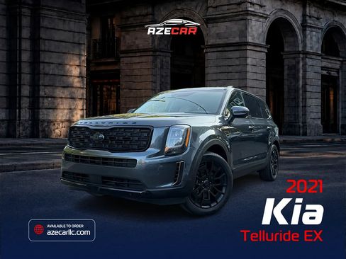 Used 2021 Kia Telluride EX w/ EX Premium Package AWD/4WD image 1