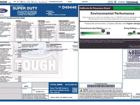 Used 2026 Ford F450 Platinum w/ Platinum Plus Package AWD/4WD image 10