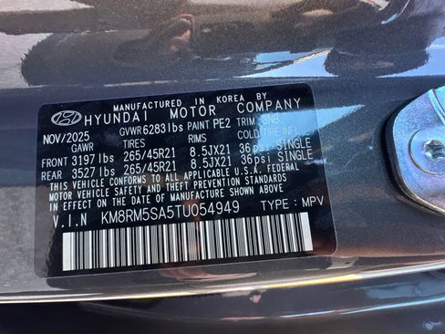 New 2026 Hyundai Palisade Calligraphy image 27