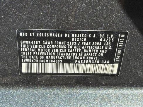 New 2025 Volkswagen Jetta S image 16