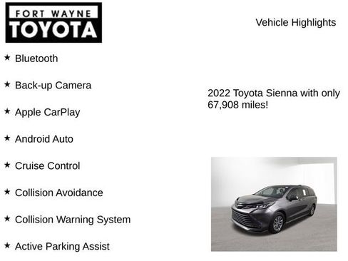 Used 2022 Toyota Sienna XLE w/ XLE Plus Package image 7