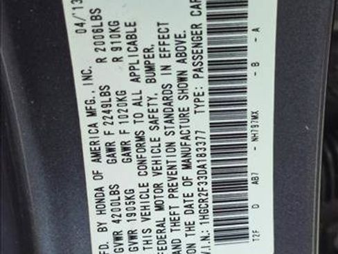 Used 2013 Honda Accord LX image 21