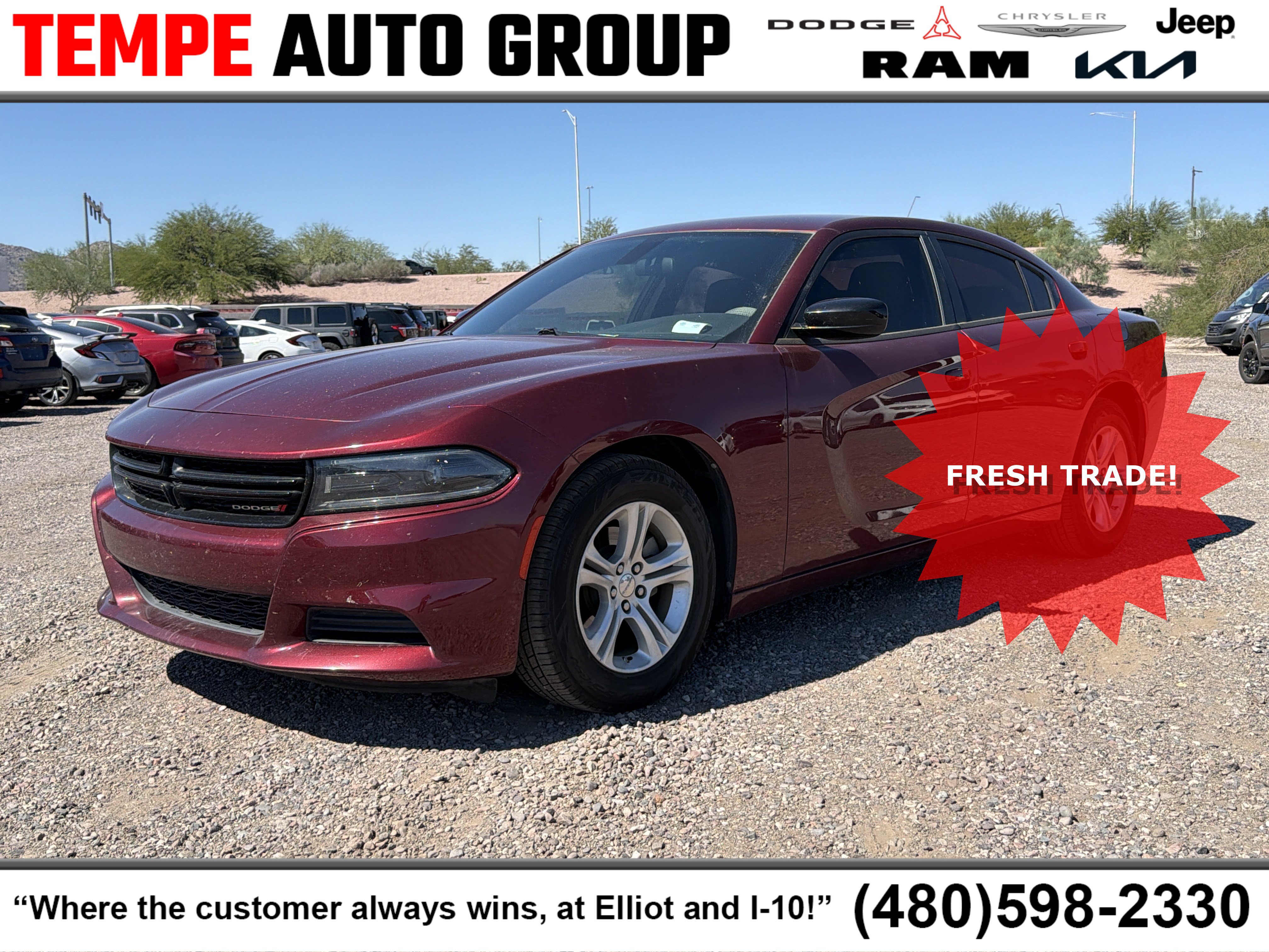 Certified 2023 Dodge Charger SXT RWD image 1