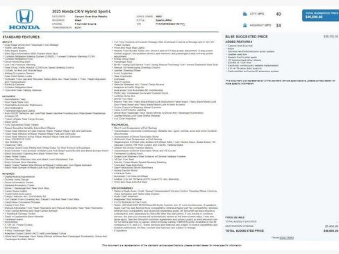 Used 2025 Honda CR-V Sport-L image 4