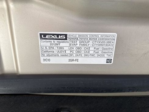 Used 2012 Lexus ES 350 4dr Sdn image 37