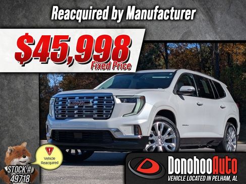 Used 2024 GMC Acadia Denali w/ Super Cruise Package image 1