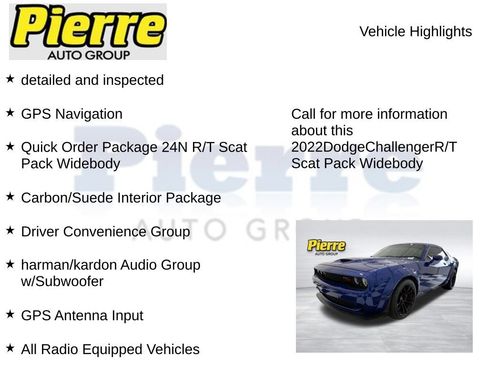 Used 2022 Dodge Challenger R/T Scat Pack RWD image 7