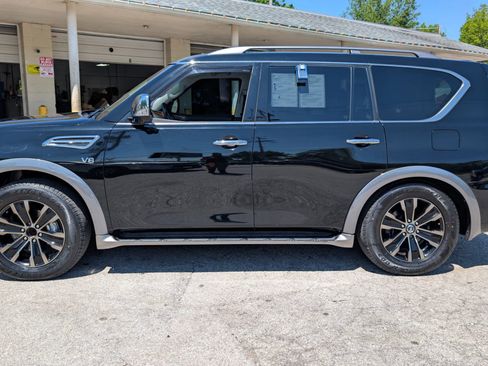 Used 2017 Nissan Armada Platinum w/ Captain Seat Package RWD image 4