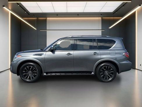 Used 2019 Nissan Armada Platinum w/ Captain's Chairs Package RWD image 2