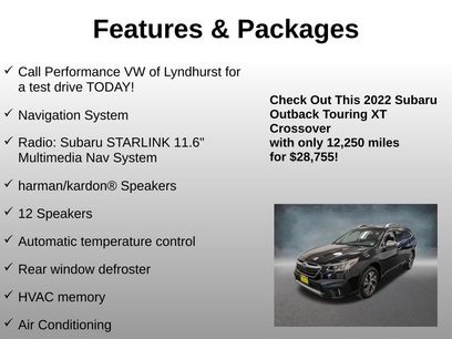 Used 2022 Subaru Outback Touring XT