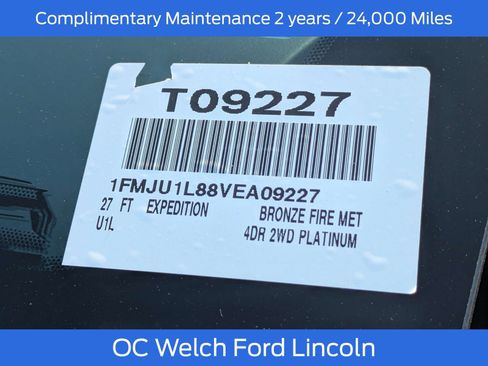 New 2027 Ford Expedition Platinum w/ Stealth Appearance Package RWD image 18