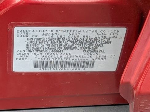 Used 2020 Nissan Kicks SV image 38